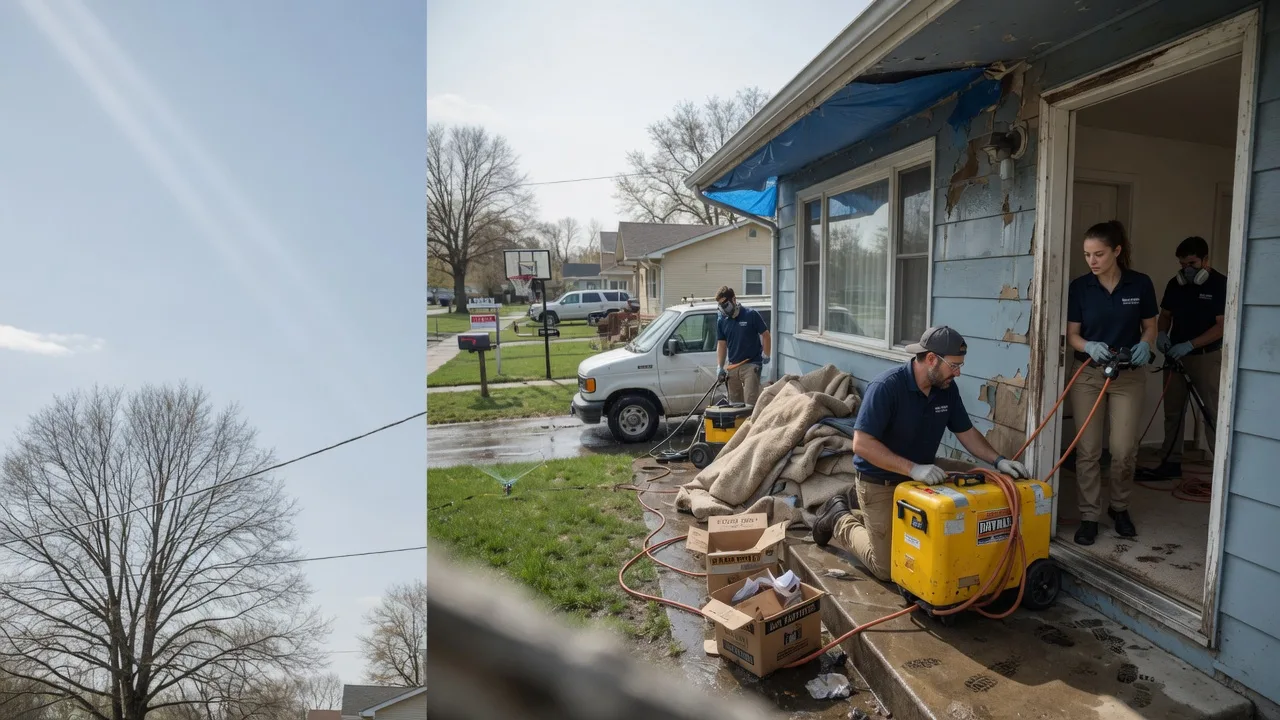 Basement Flood Cleanup in Louviers, CO near me